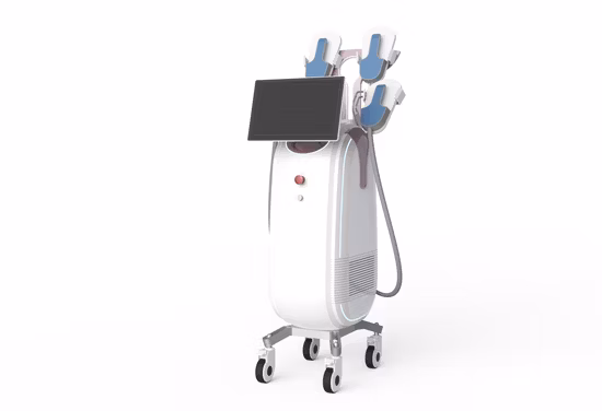 Dispositivo per rassodare la pelle con modellamento del corpo sotto vuoto per massaggio con cavitazione RF di colore bianco