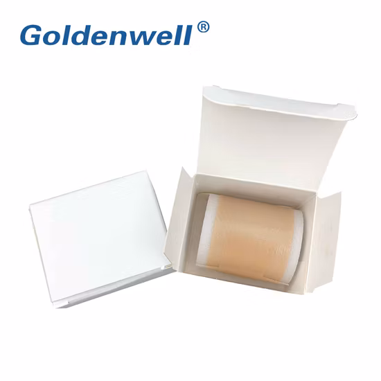 Produttore economico di medicazioni in schiuma di gel per ferite in silicone chirurgico 7.5 * 7.5