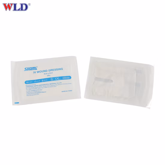 Medicazione per ferite IV medica impermeabile con pellicola in PU