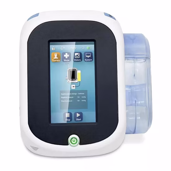 Kit portatile per dispositivi per la terapia delle ferite a pressione negativa Produzione Npwt con CE