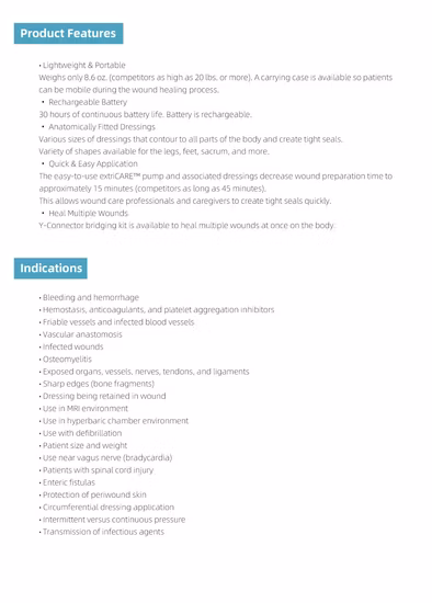 Kit di medicazione in PVA per la cura delle ferite