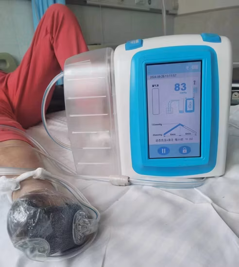 Dispositivo portatile per la terapia delle ferite a pressione negativa VAC con ferita Npwt
